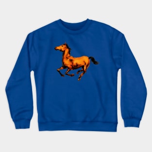 Running Horse Crewneck Sweatshirt